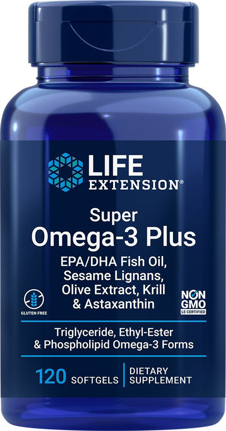Super Omega-3 pluss (120 kapsler) - Uno Vita AS