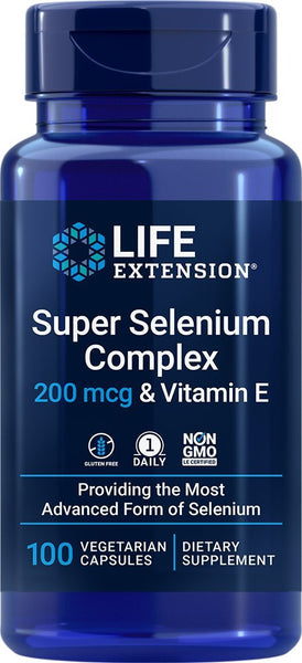 Super Selenium Complex (200 mcg, 100 vegetarian capsules) - Uno Vita AS