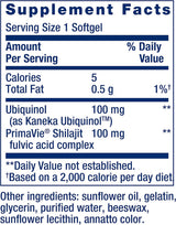 Super Ubiquinol CoQ10 with Enhanced Mitochondrial Support (100 mg - 60 capsules) - Uno Vita AS