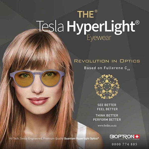 Tesla Bioptron Hyperlight Eyewear® (Blå) - Uno Vita AS