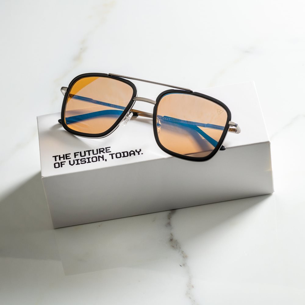 Tesla Hyperlight Eyewear Aviator 2 Black (unisex) - Uno Vita AS