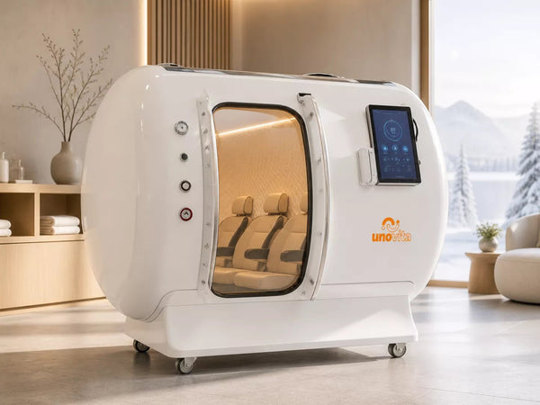 Uno Vita – Macypan HE5000Plus (1 - 4 person) Hard - Shell Multiplace Hyperbaric Oxygen Therapy Chamber - Uno Vita AS