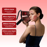 Uno Vita Pro Light Mask 1064 – medical grade wireless LED + laser therapy mask - Uno Vita AS