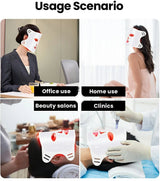 Uno Vita`s Advanced Beauty LED Light Therapy Facemask TLM200 - K 510 - Uno Vita AS