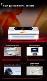 Uno Vita`s Merican Light Therapy Bed M6N+ Top Model - Leading Technology - Uno Vita AS
