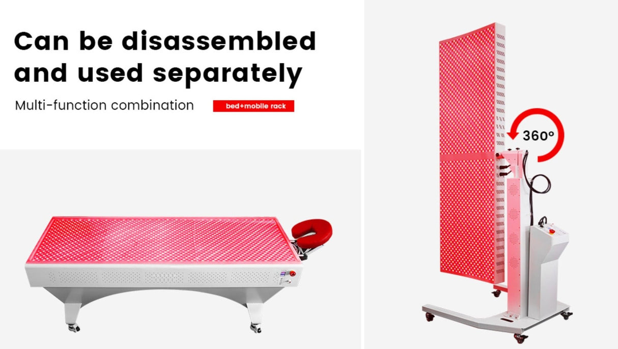 Uno Vita`s Red Light Therapy Bed and Panel for clinics and professionals - Uno Vita AS