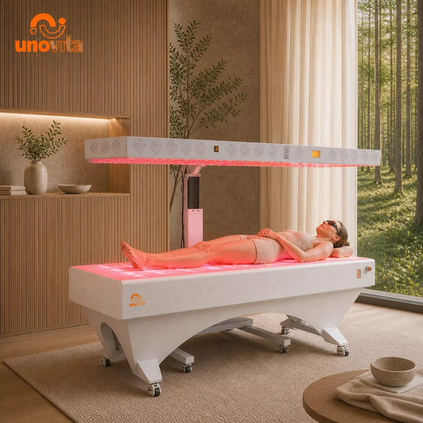 Uno Vita`s Red Light Therapy Bed and Panel for clinics and professionals - Uno Vita AS