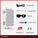 Uno Vita's RLPRO100 LED Therapy Light (9 waves - full spectrum red & NIR redlight therapy) - Uno Vita AS