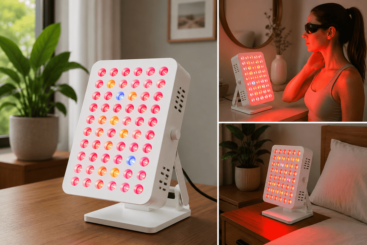 Uno Vita's RLPRO100 LED Therapy Light (9 waves - full spectrum red & NIR redlight therapy) - Uno Vita AS