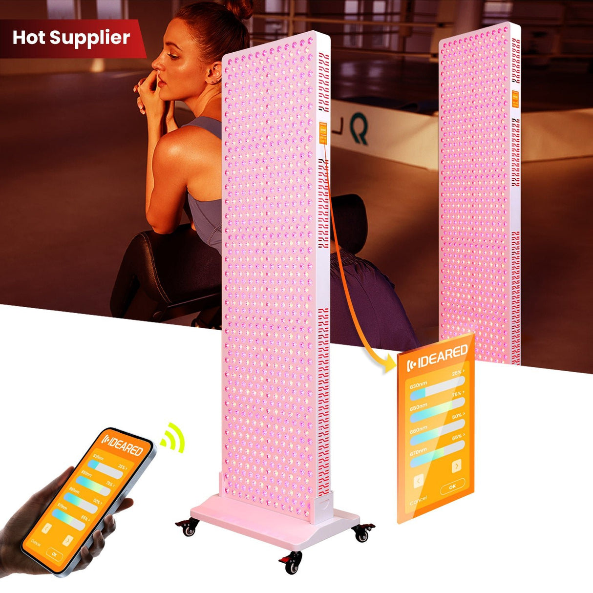 Uno Vita's RLPRO1000 LED Therapy Light (full spectrum infrared) - Uno Vita AS