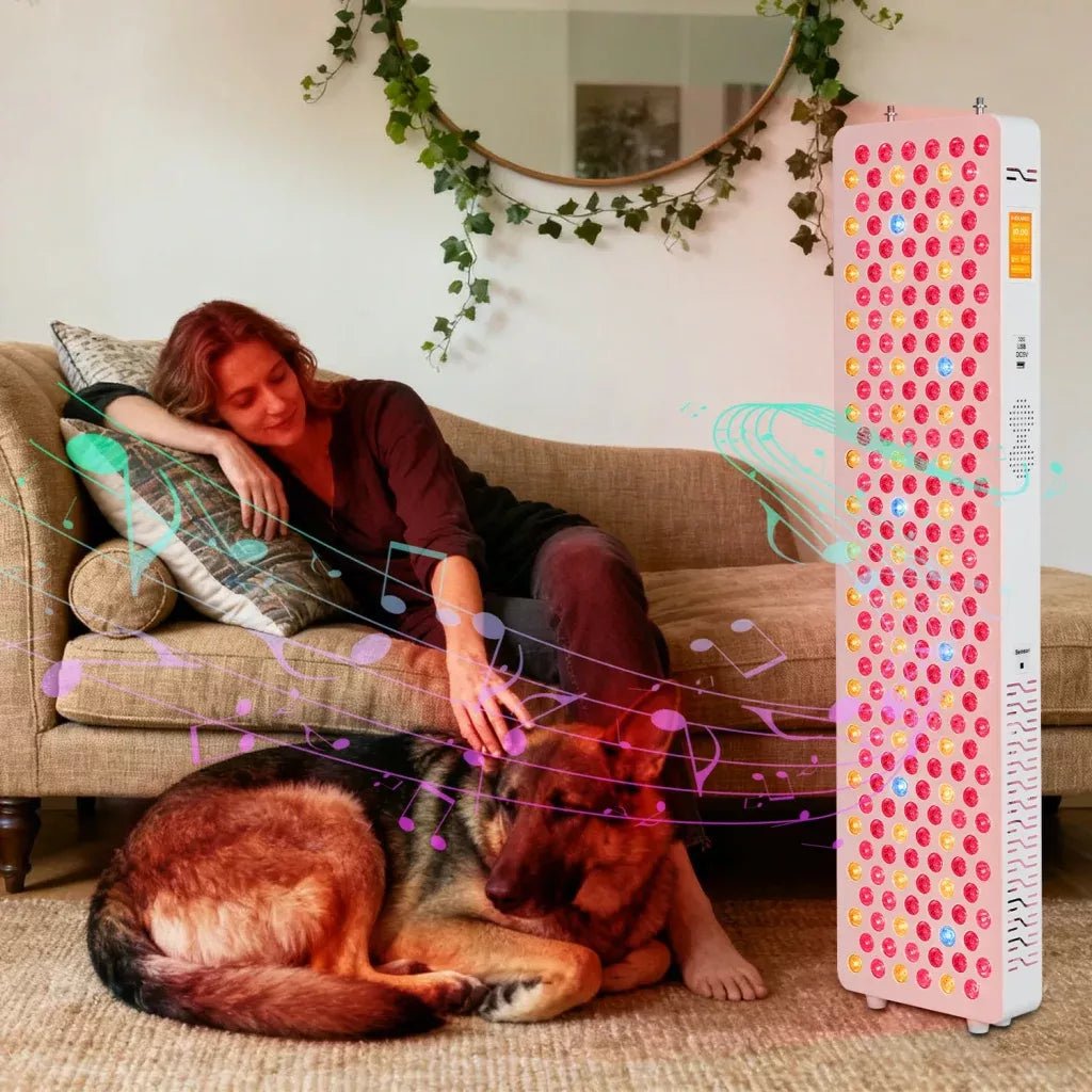 Uno Vita’s RLPRO300 - X2 – Innovative Red Light Therapy (9 waves – music – Luci Phi) - Uno Vita AS