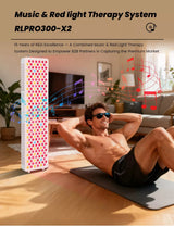 Uno Vita’s RLPRO300 - X2 – Innovative Red Light Therapy (9 waves – music – Luci Phi) - Uno Vita AS