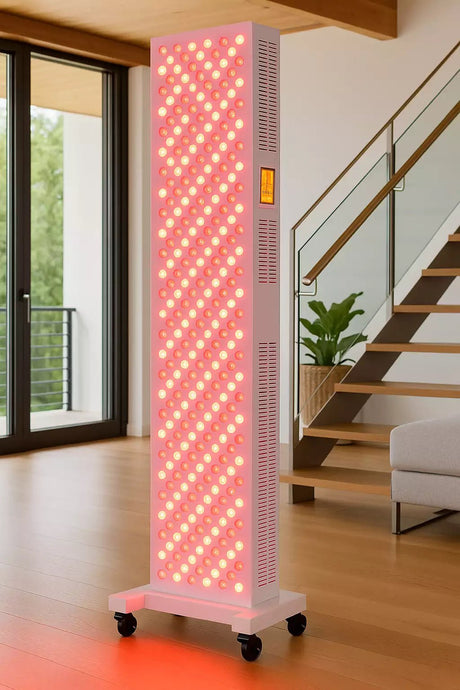 Uno Vita`s RLPROMax600 - advanced 9 - Wavelength High - Power Light Therapy Panel (white) - Uno Vita AS