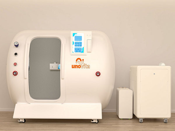 Uno Vita’s Top Line HBOT Duo Side - By - Side Lounge Hard - Shell Hyperbaric Oxygen Chamber for Two Persons (UnoVita YF - 2003) - Uno Vita AS