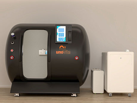 Uno Vita’s Top Line HBOT Duo Side - By - Side Lounge Hard - Shell Hyperbaric Oxygen Chamber for Two Persons (UnoVita YF - 2003) - Uno Vita AS