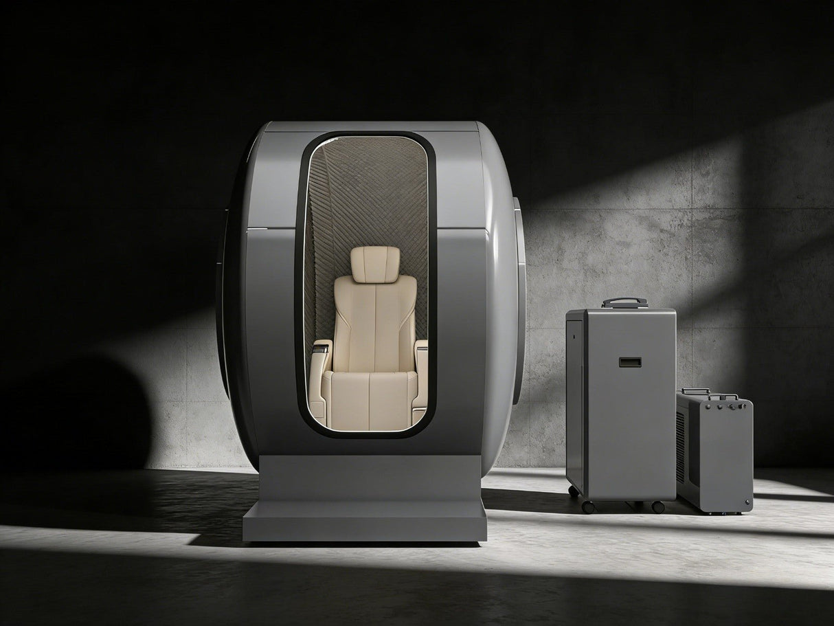 Uno Vita’s Top Line HBOT Time Wheel Elite Hard - Shell Hyperbaric Oxygen Chamber for One Person (UnoVita YF - 1003) - Uno Vita AS