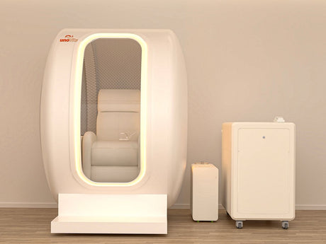 Uno Vita’s Top Line HBOT Time Wheel Elite Hard - Shell Hyperbaric Oxygen Chamber for One Person (UnoVita YF - 1003) - Uno Vita AS