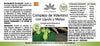 Baldrian Complex med humle og sitronmelisse, 60 veganske kapsler i en hvit og grønn emballasje.