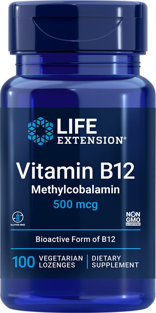 Vitamin B12 500mcg (100) - Uno Vita AS