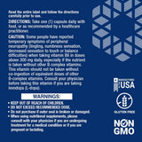 Vitamin B6 (250 mg, 100 vegetarian capsules) - Uno Vita AS