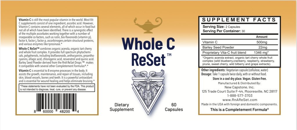 Vitamin C - Capsules - Whole C ReSet - Uno Vita AS