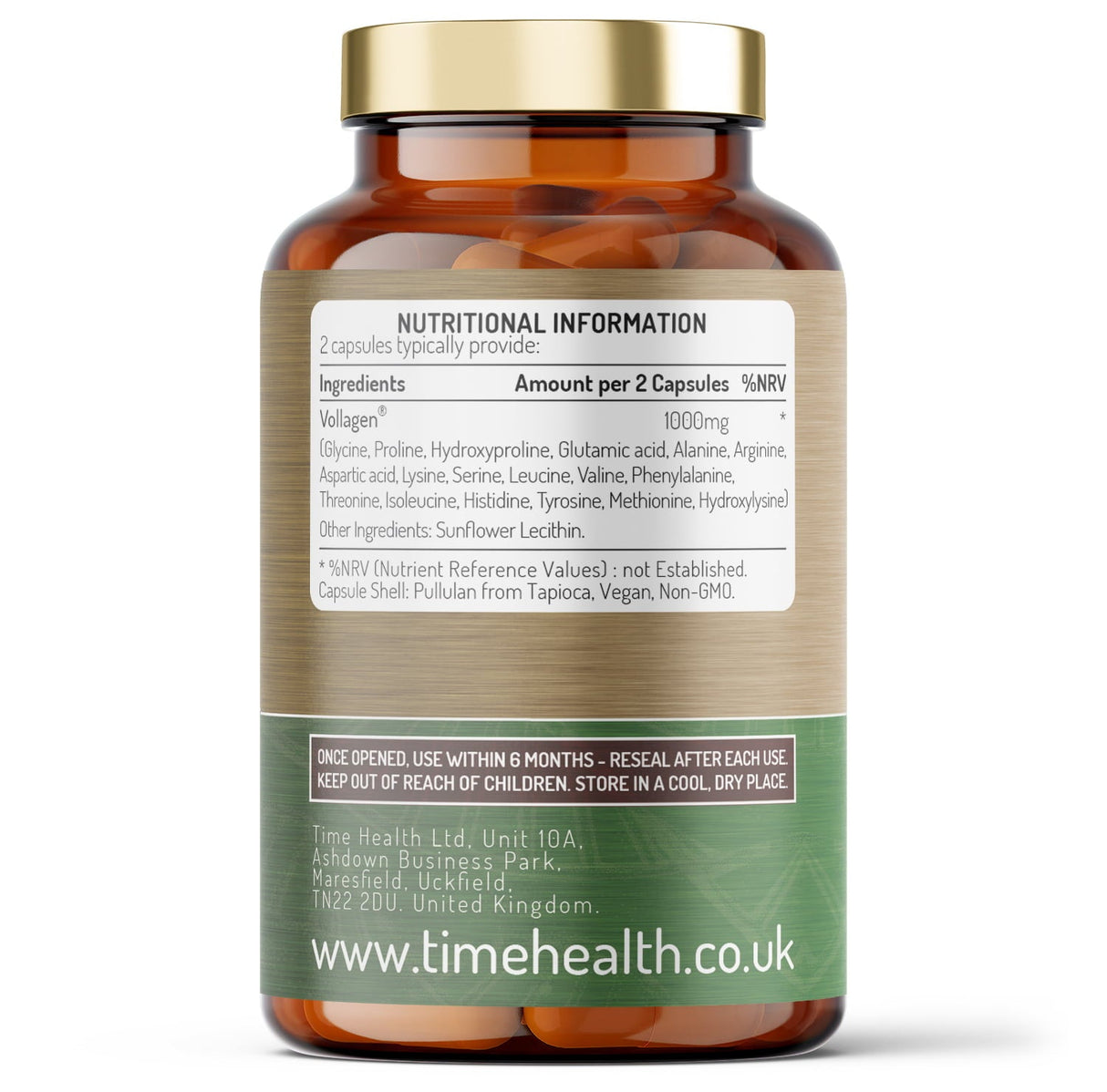 Vollagen® Advanced Vegan Collagen - Uno Vita AS